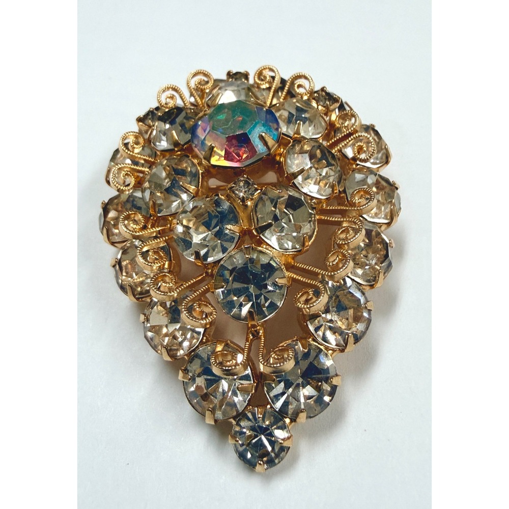 Delia & Elster Juliana statement brooch EUC